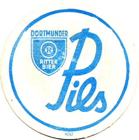 dortmund do-nw ritter ritter rund 1fbg 4b (215-pils-u hinz-blau) 